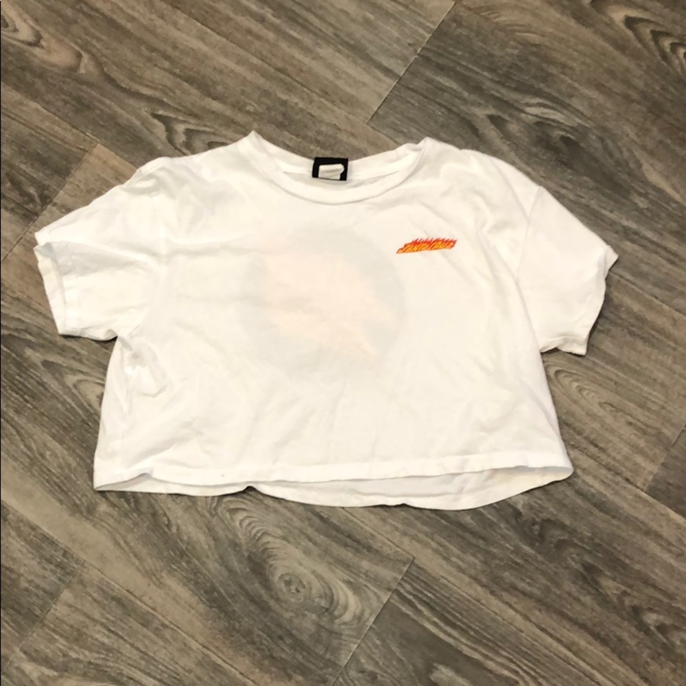 Santa Cruz crop top
